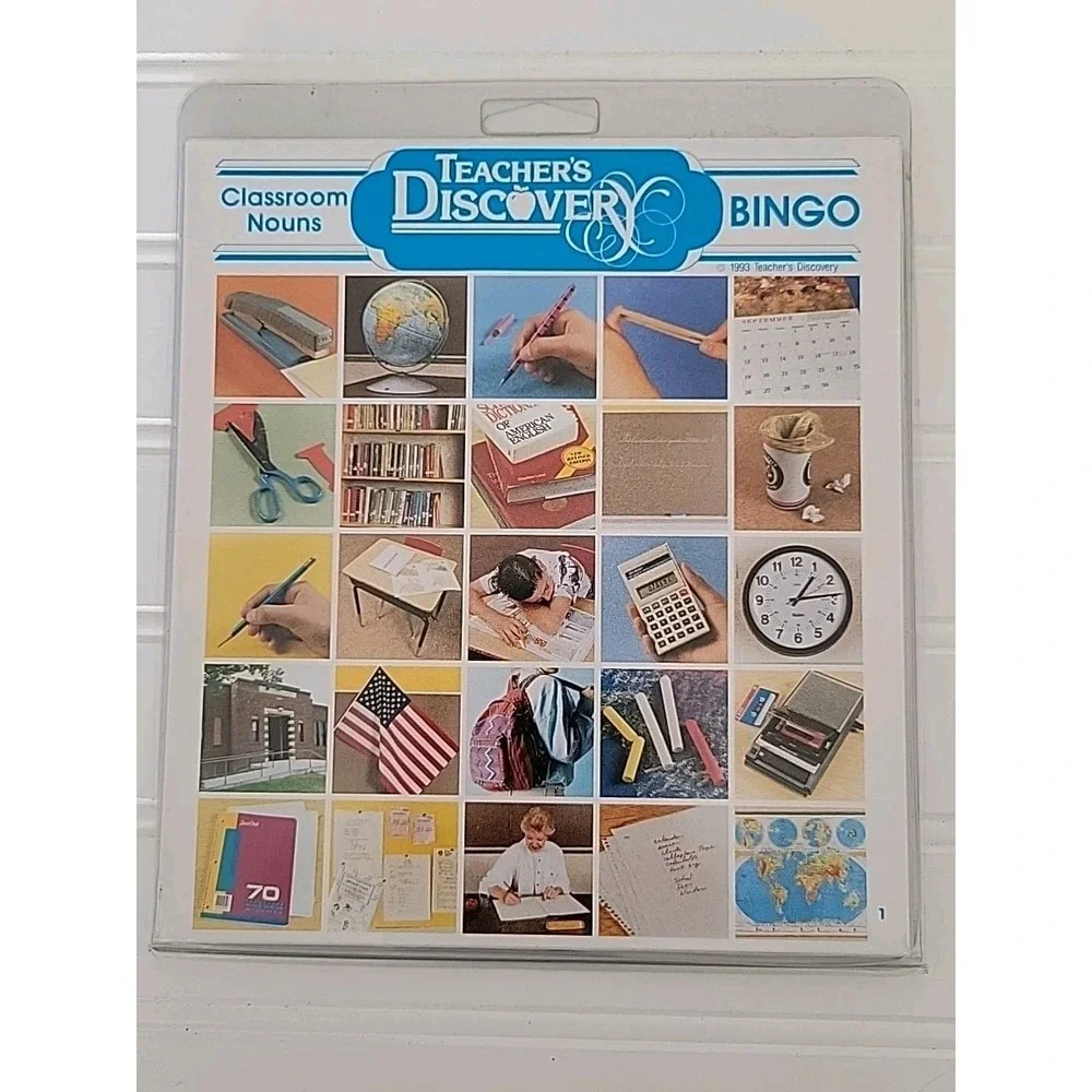 Teacher's Discovery Bingo, LOT‎ OF 6, 2-36 PLAYERS, PREOWNED